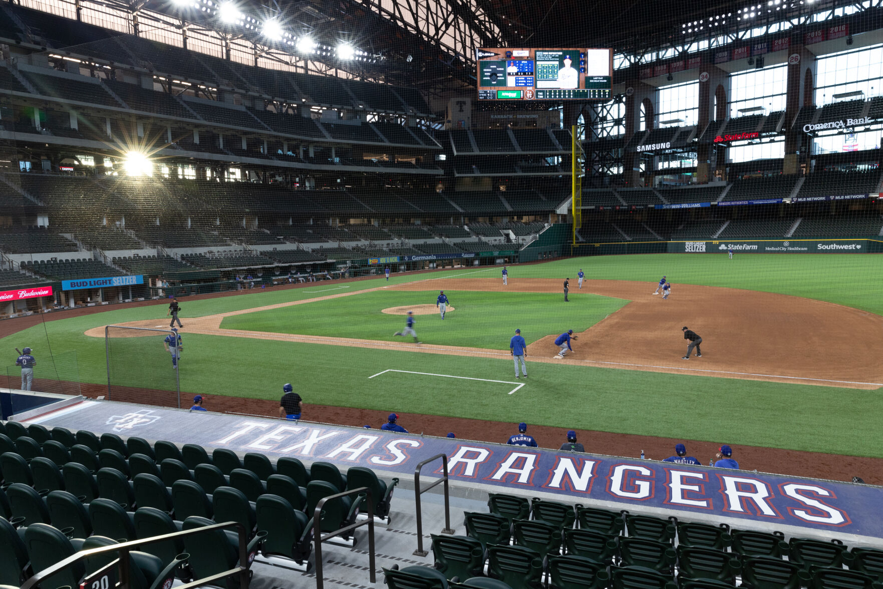 Photos: Texas Rangers host summer camp, intrasquad games to prepare for delayed season start